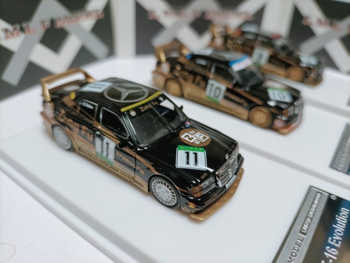 LMLF 1 64 Benz Sửa Đổi RV DTM Rally Mẫu Xe 190E W201 2.5-16 Evo