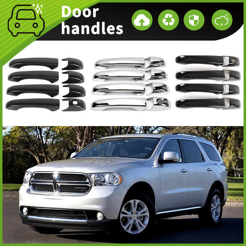 Thích hợp cho 11-22 Dodge Durango Durango WD Tay nắm cửa trang trí Tay nắm bát cửa Phụ kiện
