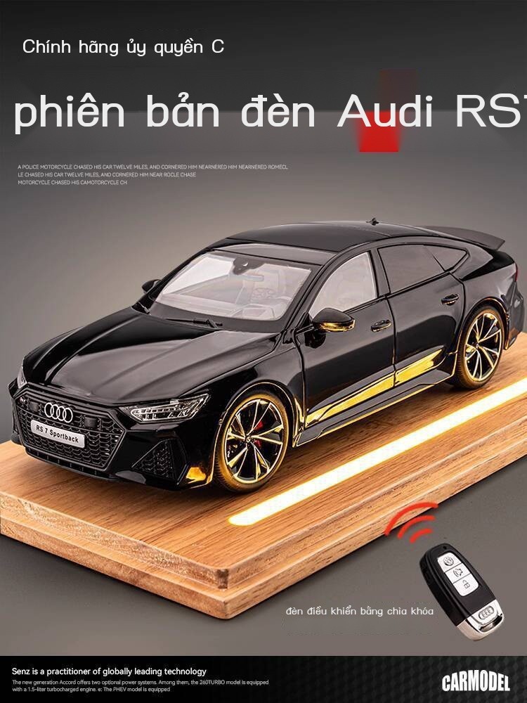 ( rẻ mà chất lượng) Mô Audi RS7 phỏng 1:18 điều khiển từ xa siêu mô hình hợp kim trang trí đồ chơi