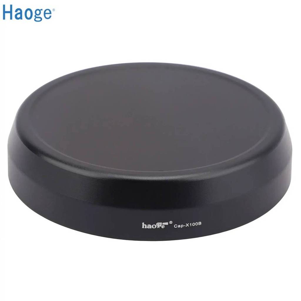 Nắp ống kính kim loại Haoge Cap-X100B cho máy ảnh Fujifilm X100F X100S X100T X100 X70 màu đen
