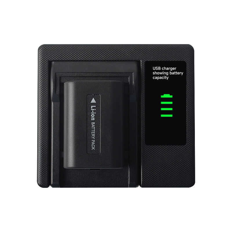 Thích hợp cho Sony NP-FH50 Camera CX680 VG30 PJ610 CX150 Pin Sạc Ghế Du Lịch USB