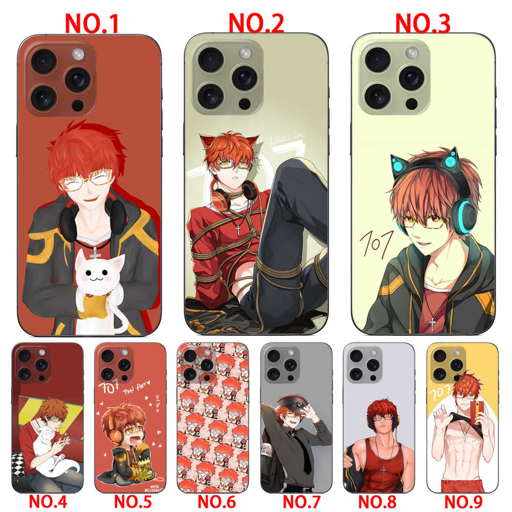 Ốp lưng Mystic Messenger 707 cho Samsung A03 A04 A14 A15 A16 A17 S25 S25 Ultra S23 S23 Ultra