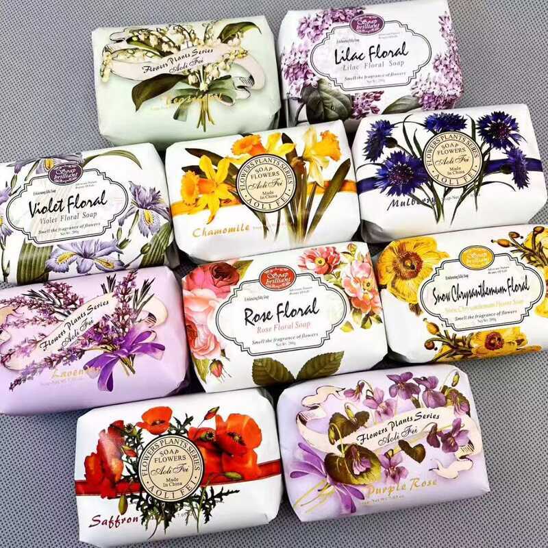 Được sản xuất bởi Olifee Brilliant Xà phòng 2g Tinh dầu cổ điển Xà phòng thơm Rửa mặt Tắm toàn bộ Hộ