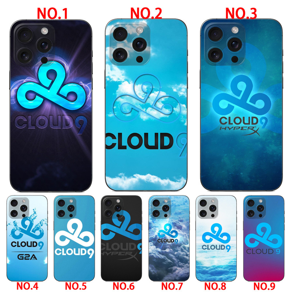 Ốp điện thoại bảo vệ Game Team C9 CLOUD9 cho Redmi Note 13 4G Note 13 5G Note 11 11s Note 11 pro 4G 
