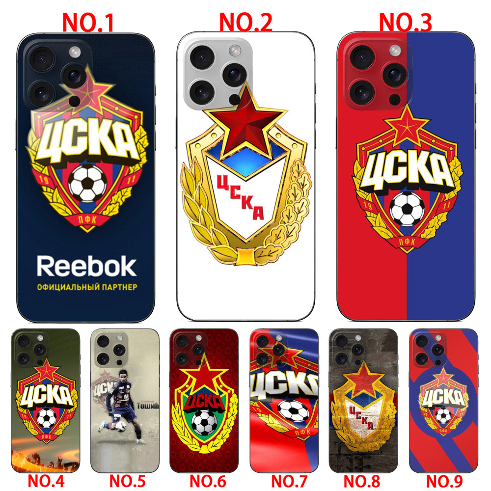 Ốp lưng mềm PFC CSKA Moscow cho VIVO Y03 Y04 Y91 Y11 2019 Y36 Y27S Y78 Y20 Y20i Y20SG Y12S Y17S Y15S