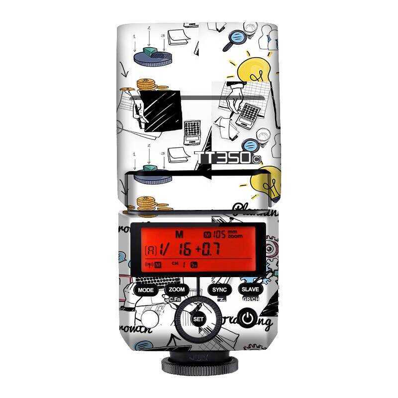 Thích hợp cho phim bảo vệ đèn flash Godox TT350 Godox Flash tt350 Nhãn dán toàn diện da