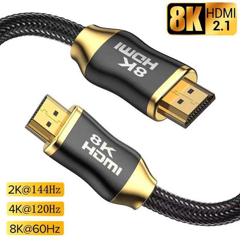 Amyson hdmi2.1 Phiên Bản 8K Ultra HD Cáp 4K120HZ Laptop TV Chơi Game Cáp Bàn Chải Cao xindianY