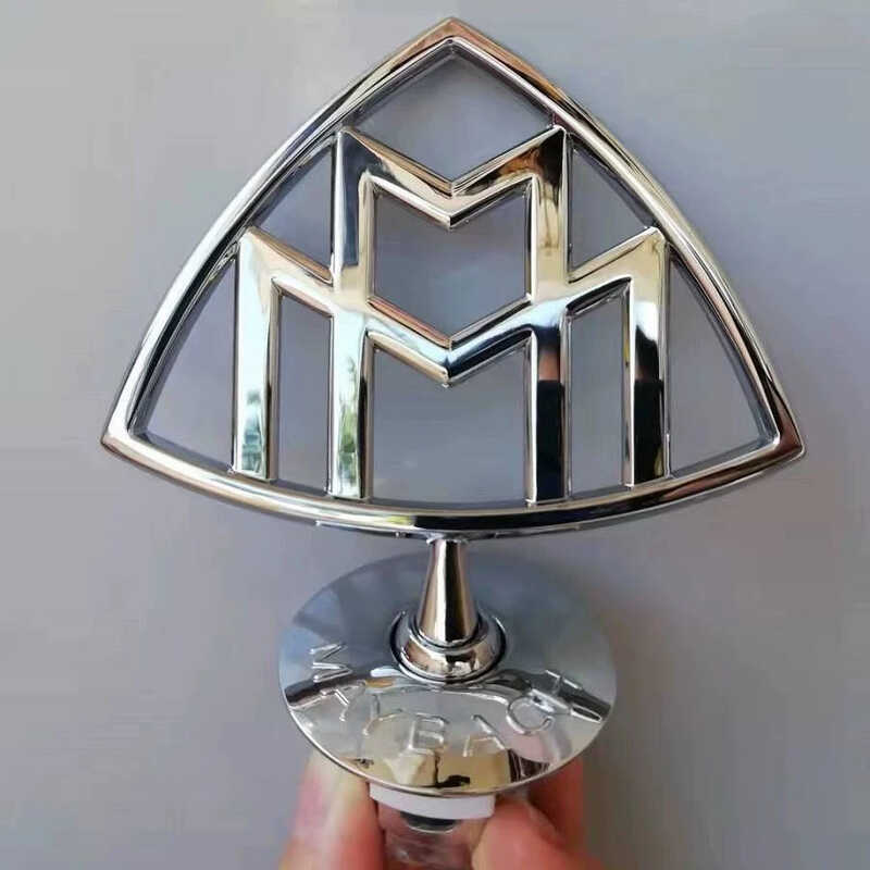 Thích hợp cho Mercedes-Benz Maybach Weiting Logo ô tô S-Class S450 S480 GLS480 Maybach Đứng Logo E-C