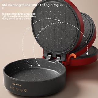 Chảo sâu Master Chef, gia đình, đa chức năng, nướng hai mặt, chảo bánh kếp và nồi điện tất cả trong một