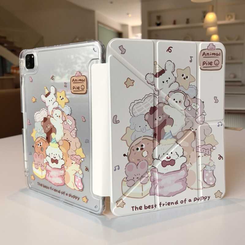 3 + Y Loại iPad Bảo Vệ Thích Hợp Cho iPad11 / air7 Vỏ Bảo Vệ iPad Thế Hệ Thứ 5 Từ Pro37cm Có Khe Cắm