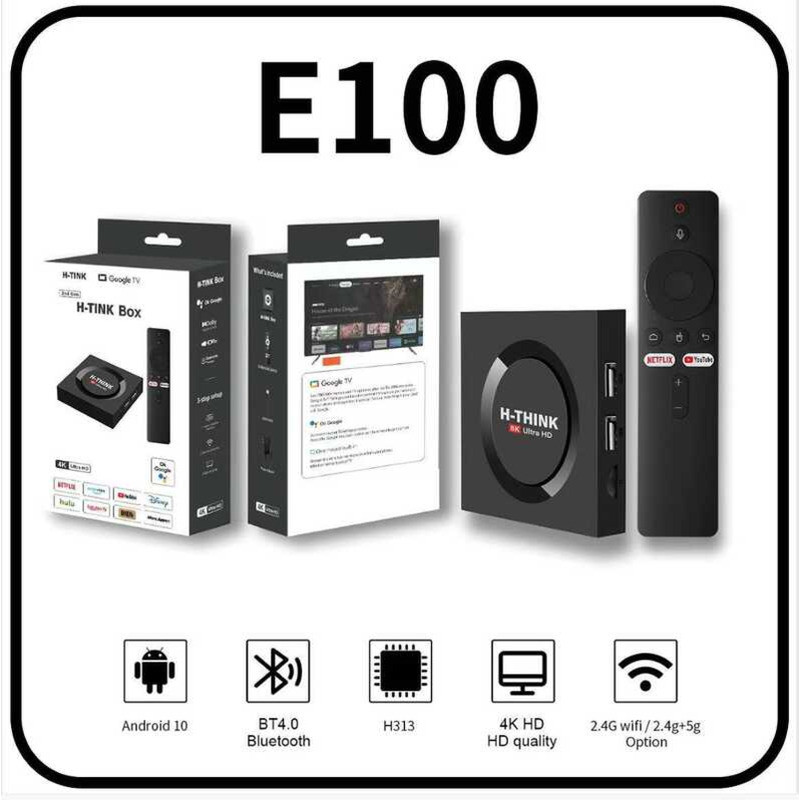 E100 TV BOX H-THINK Internet TV Player Ngoại Thương TV Top HỘP TV