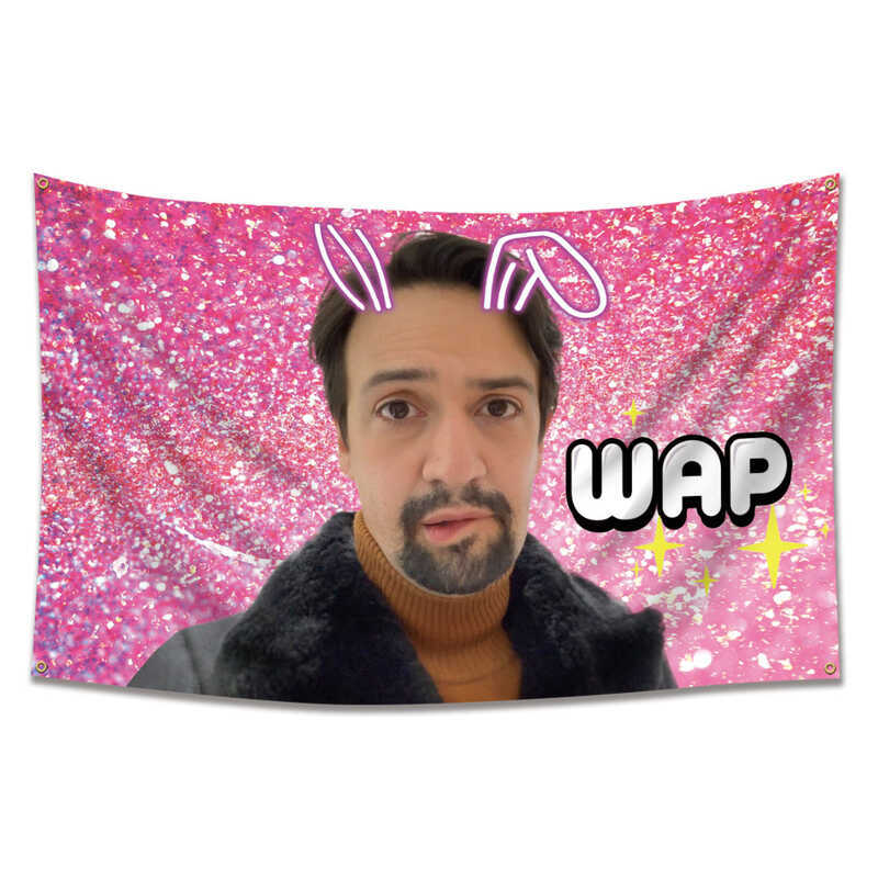 Cờ ngoại thương Lin-Manuel-Miranda-WAP 90 * 150cm