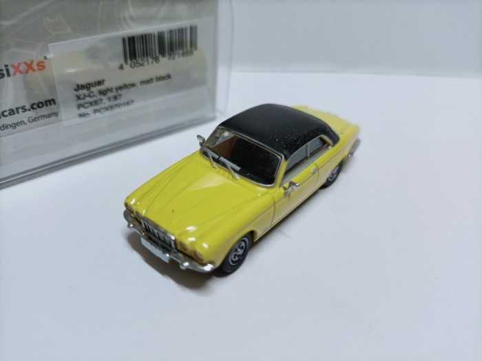 Cao Cấp ClassiXXs 1 87 Jaguar Xe Hai Cửa Mẫu Jaguar XJ-C Vàng Đen Top