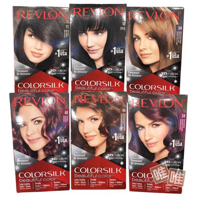 Weijia American REVLON REVLON REVLON Thuốc nhuộm tóc Đen Nâu trắng Hiệu ứng che tóc Ba chiều Tự nhiê