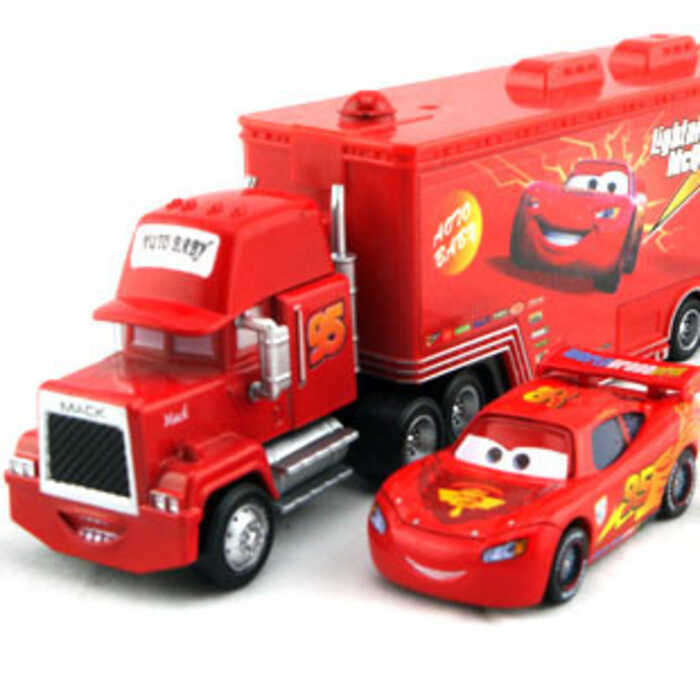 Câu Chuyện Xe 2 Mark / Mike mack Đua Xe Lightning Bác McQueen McQueen Hộp Đựng Xe Tải Đồ Chơi Xe Hơi