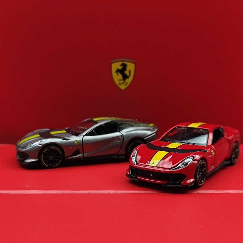 B 1: 64 Ferrari 812 COMPETIZIONE Xe Thể Thao Bộ Sưu Tập Đồ Chơi Hợp Kim Xe Mô Hình Đồ Trang Trí
