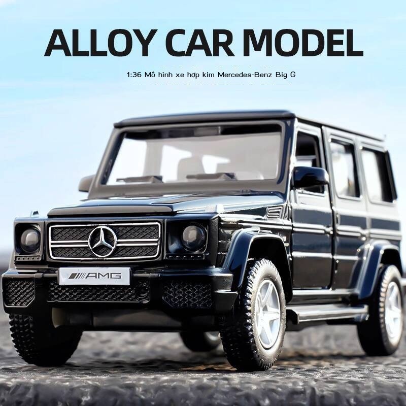 [ 𝐇𝐎𝐓 𝐃𝐄𝐀𝐋] Mô hình hợp kim Mercedes-Benz G-Class G63, quà tặng cho bé trai, mô phỏng xe địa