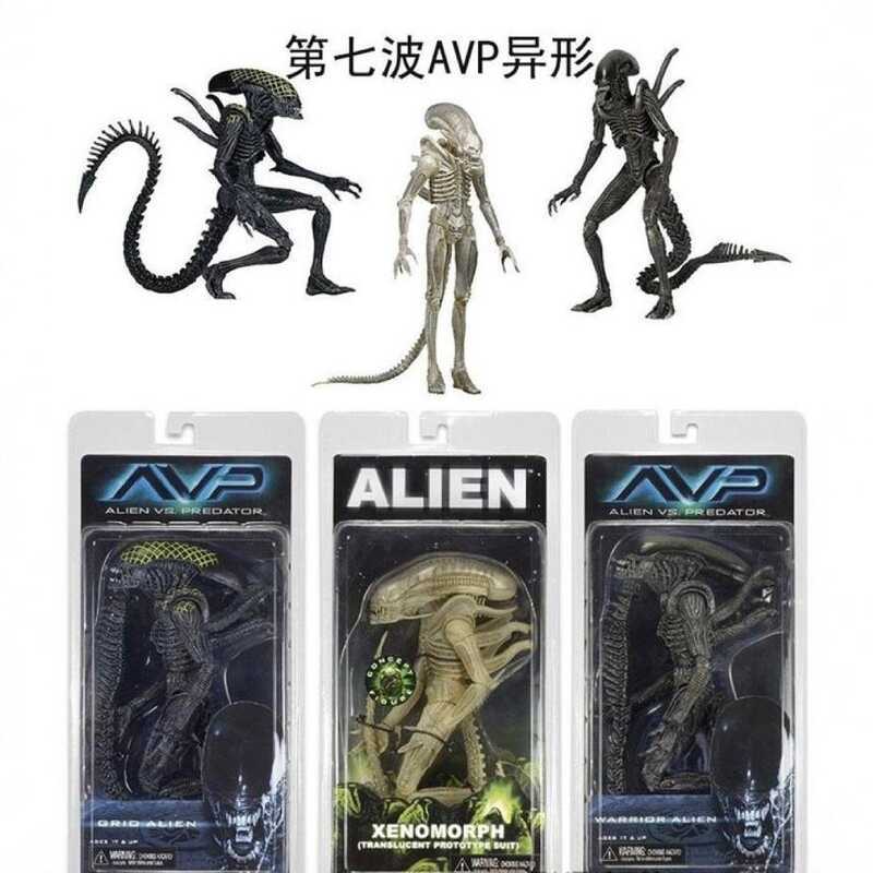 NECA Alien Wars Predator Amanda Spaceman Alien Dog 23cm Di chuyển được