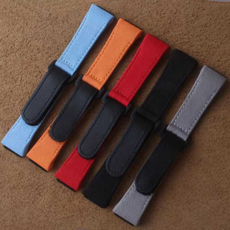 Thích hợp cho Richard Mile Phong Cách Mới Vải Da Thật Chính Hãng Dây Đeo Đồng Hồ Chống Thấm Nước R0 
