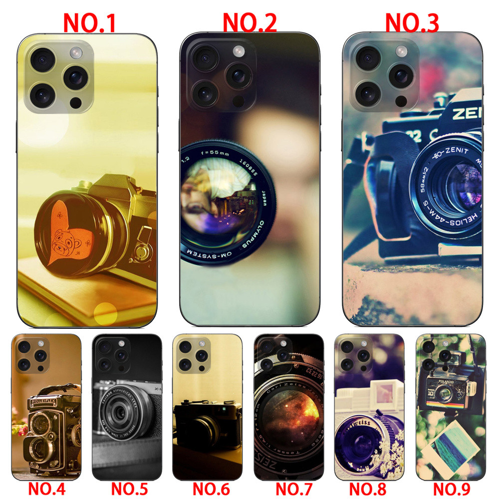 Ốp Ống Kính Máy Ảnh Cũ Cho OPPO A7 A12 A3 4G A3X A5i A15 A15S A57 A77 A77S A74 A94 Reno 10 Reno 11 R