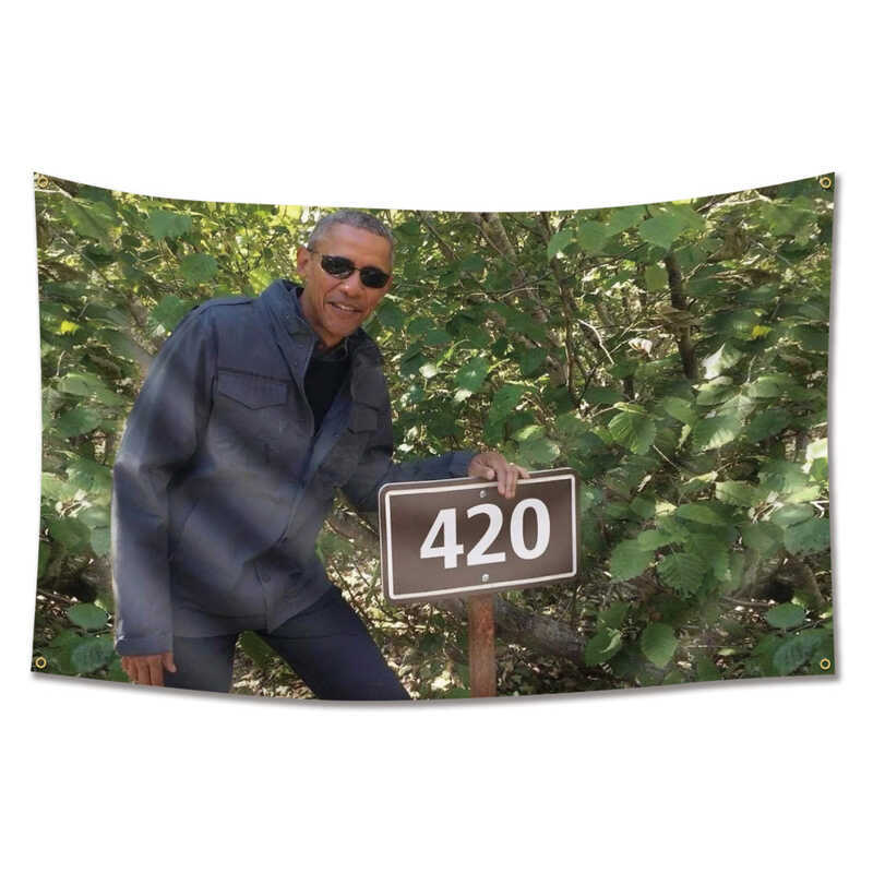 Cờ Ngoại Thương Obama 90 * 150cm