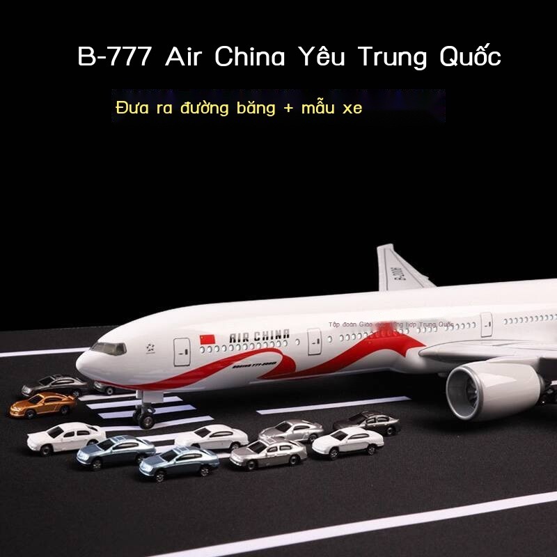 47cm Boeing B777 Air China International Airlines Mô hình máy bay quà tặng cho trẻ em