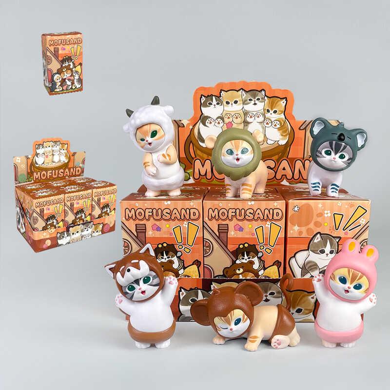 Lớn Dễ Thương Cá Mập Mèo Hình Anime Fushan Mèo cos Động Vật Đảng Mèo Series Hợp Thời Trang Chơi Bí Ẩ