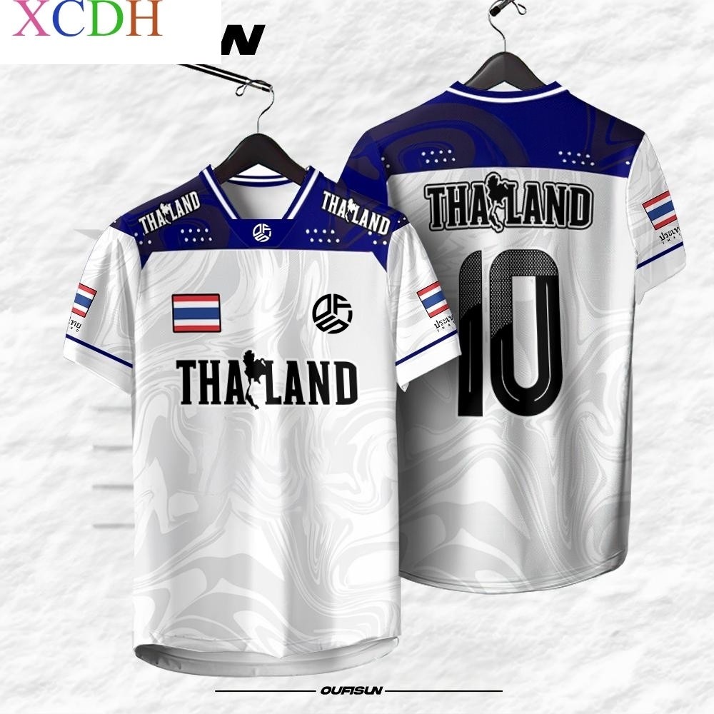 Áo sơ mi hỗ trợ Buriram United với thiết kế đội tuyển quốc gia Thái Lan