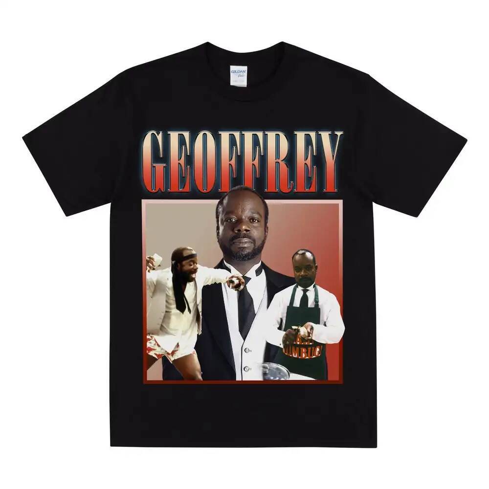 Ao Thun Geoffrey từ Fresh Prince of Bel-Air, phù hợp unisex, Style Hip Hop 90s