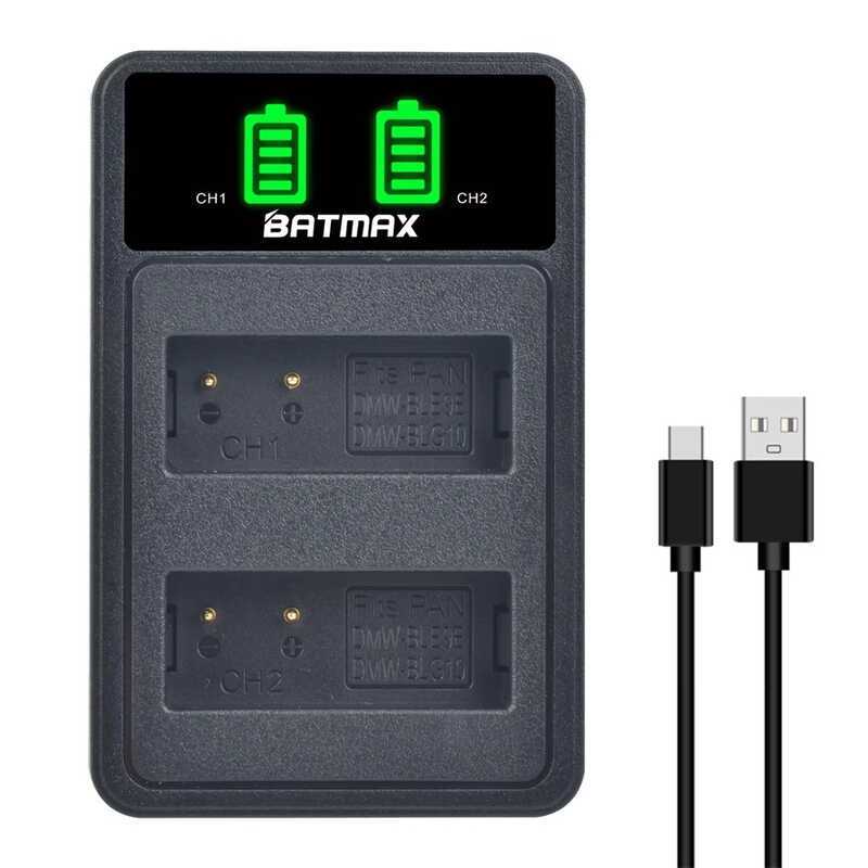 Pin Camera DMW-BLG10 DMW-BLE9 Sạc Thích Hợp Cho Panasonic Lumix DMC-GX7 GX9