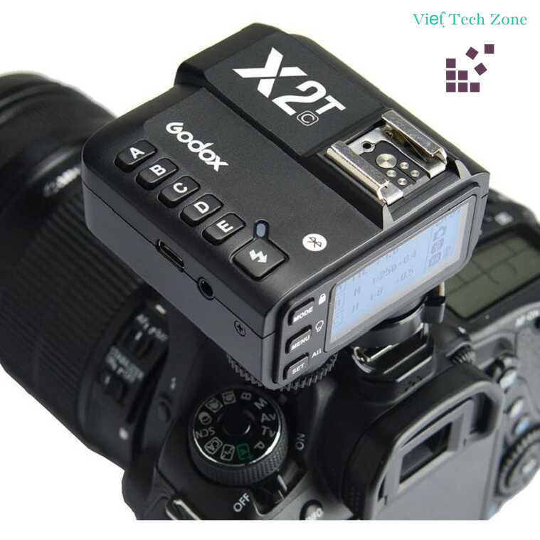 Bộ phát tín hiệu TTL HSS 2.4G Godox X2T/C/N/S/O/F/P cho máy ảnh Nikon Sony Canon Fuji | Nguyên bản