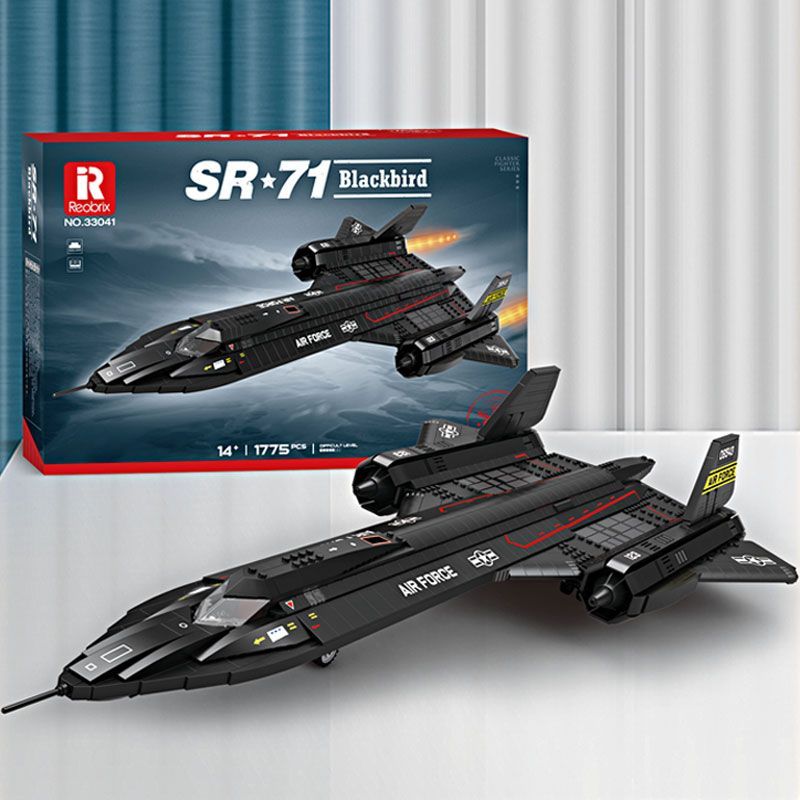 Tương thích 33041 SR-71 Blackbird Mô Hình Lắp Ráp Máy Bay Quân Sự Đồ Chơi Nam Quà Tặng