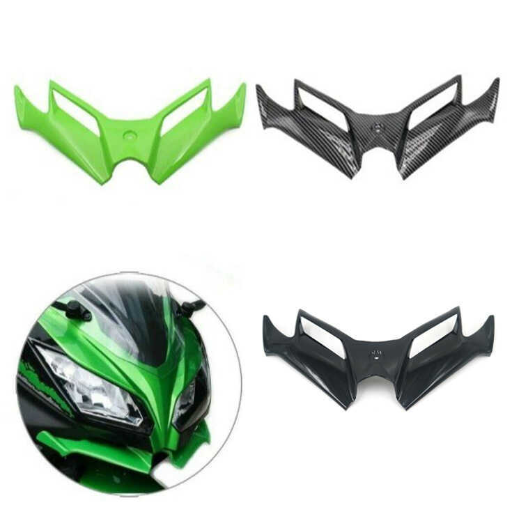 Thích hợp cho Kawasaki Kawasaki Ninja 300 Ninja 250 Xe máy Mặt trước Fairing Air Intake Spoiler Mỏ