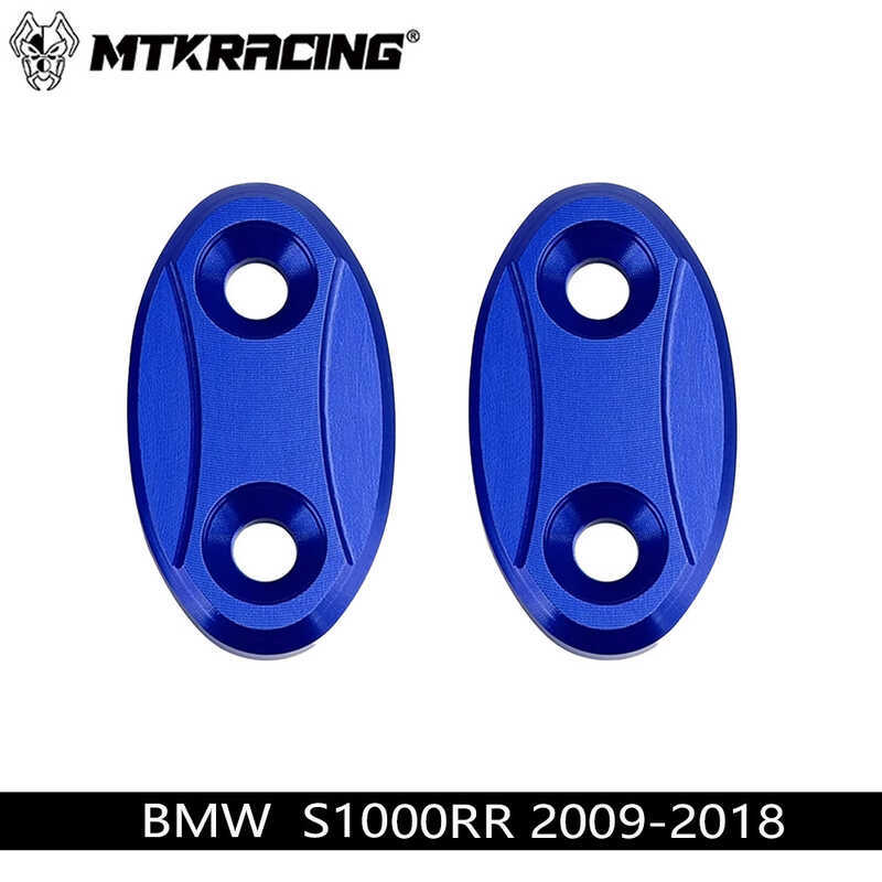 Thích hợp cho BMW S1000RR 2009-2018 Sửa Đổi Gương Chiếu Hậu Trang Trí Vỏ Hợp Kim Nhôm Gương Mã Giá Đ