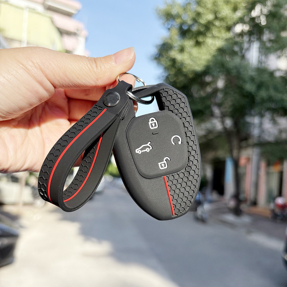 Dành Cho GAC Trumpchi GS8 Emrow Mbao Emzoom Empow 2024 2025 Chìa Khóa Móc Khóa Xe Chìa Khóa Bao Phụ 