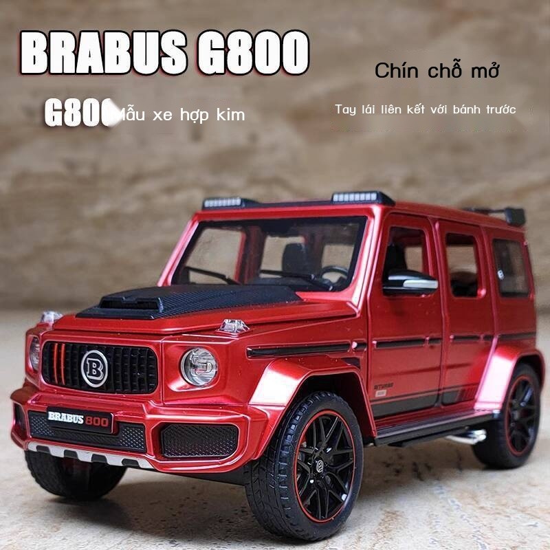 [GIÁ TỐT CHỌN MẪU] Mô hình hơi giảm xóc lái liên kết Alloy G800 mô phỏng Big G Off-Road Brabus đồ c