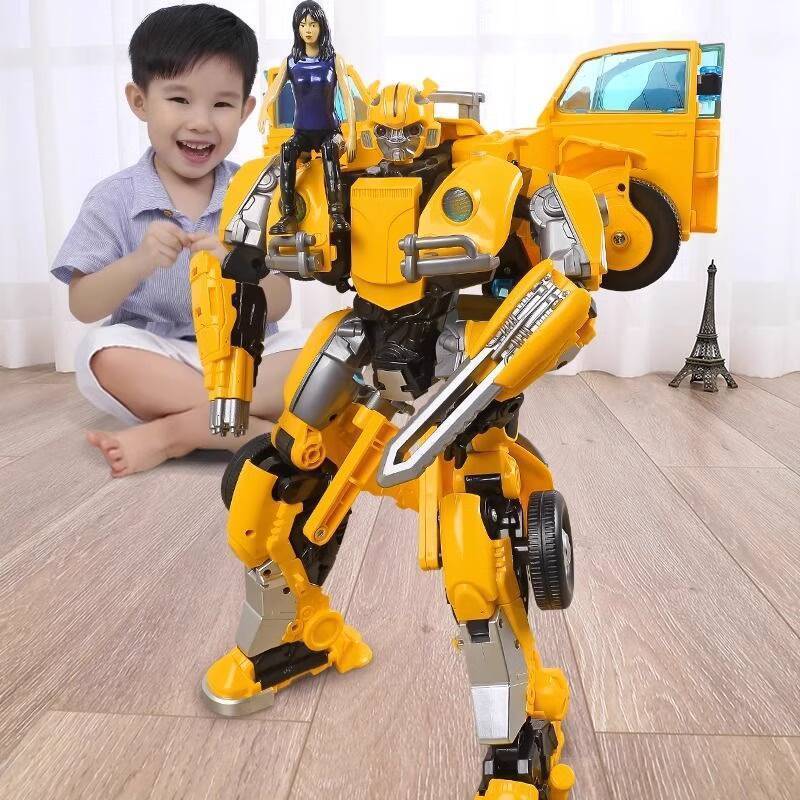 ( rẻ mà chất lượng) Đồ chơi biến hình xe King Kong Robot Bumblebee Optimus Figure Dinobot phiên bản