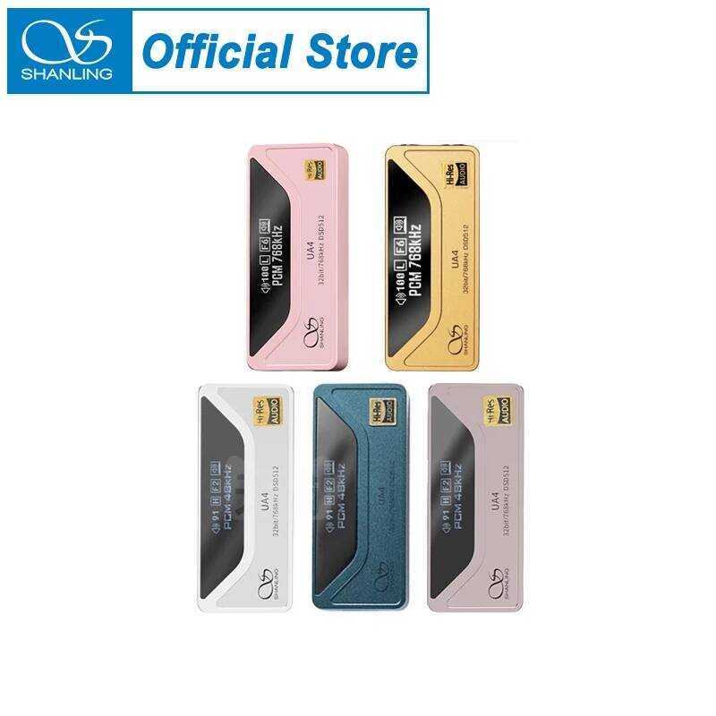 SHANLING UA4 HIFI USB DAC AMP di động MQA Bộ khuếch đại tai nghe Âm thanh độ phân giải cao