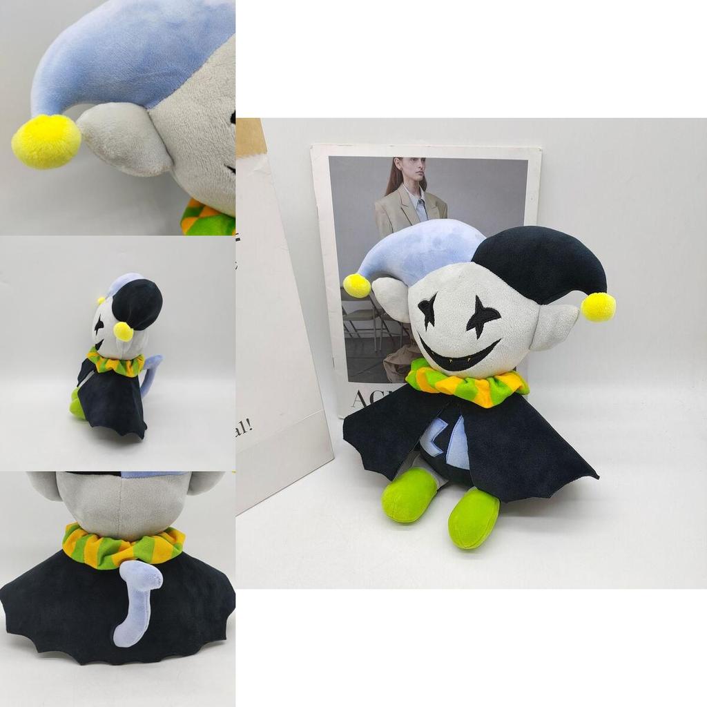 Giáng Sinh Trẻ Em | Đồ chơi sang trọng Deltarune Jevil | Joker Nhồi Bông | Búp bê sưu tập