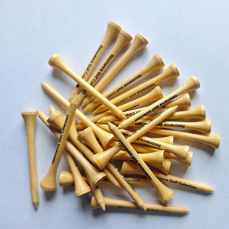 Golf Tee Golf Tee Tee Tee Golf Phụ Kiện Gỗ Tre Golf Tee