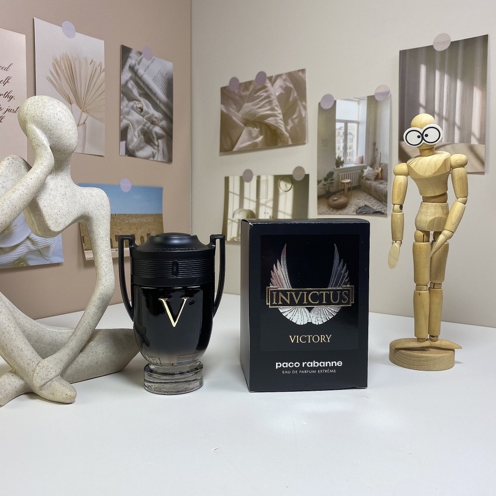 Cá Tính Phong Cách Cổ Điển 60 Paco Rabanne Invictus Victory / Black Trophy Fragrance 100ml Paco Raba