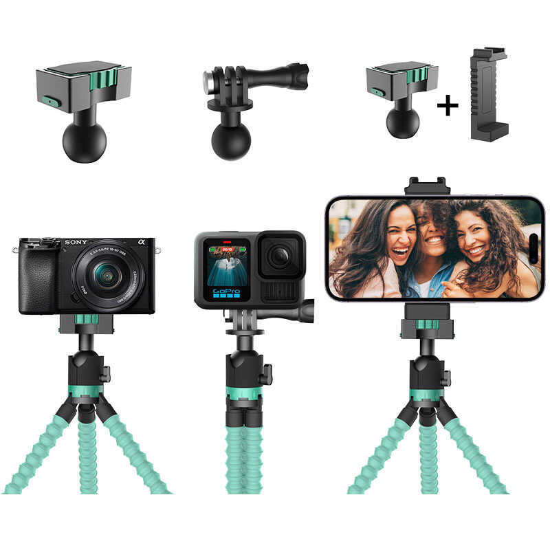 Octopus Tripod Lazy Sl Camera Chân Đế Máy Tính Để Bàn Chân Máy Điện Thoại Di Động Selfie Đứng Camera