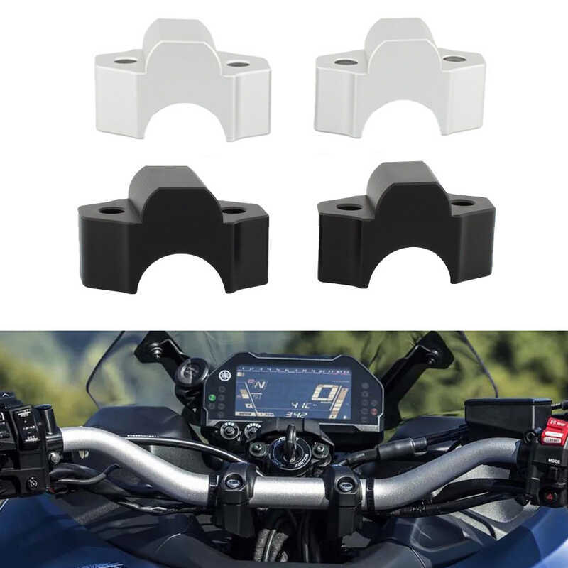 Thích hợp cho YAMAHA YAMAHA Niken / XT1200z / MT-09 Riser Tăng Mã Tay Lái Nâng Cao 24mm