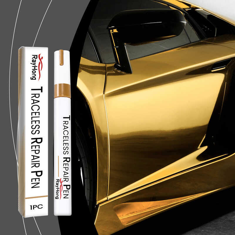 Rayhong Car Gold Touch-Up Paint Pen Car Paint Scratch Repair Color Care Touch-Up Paint Pen