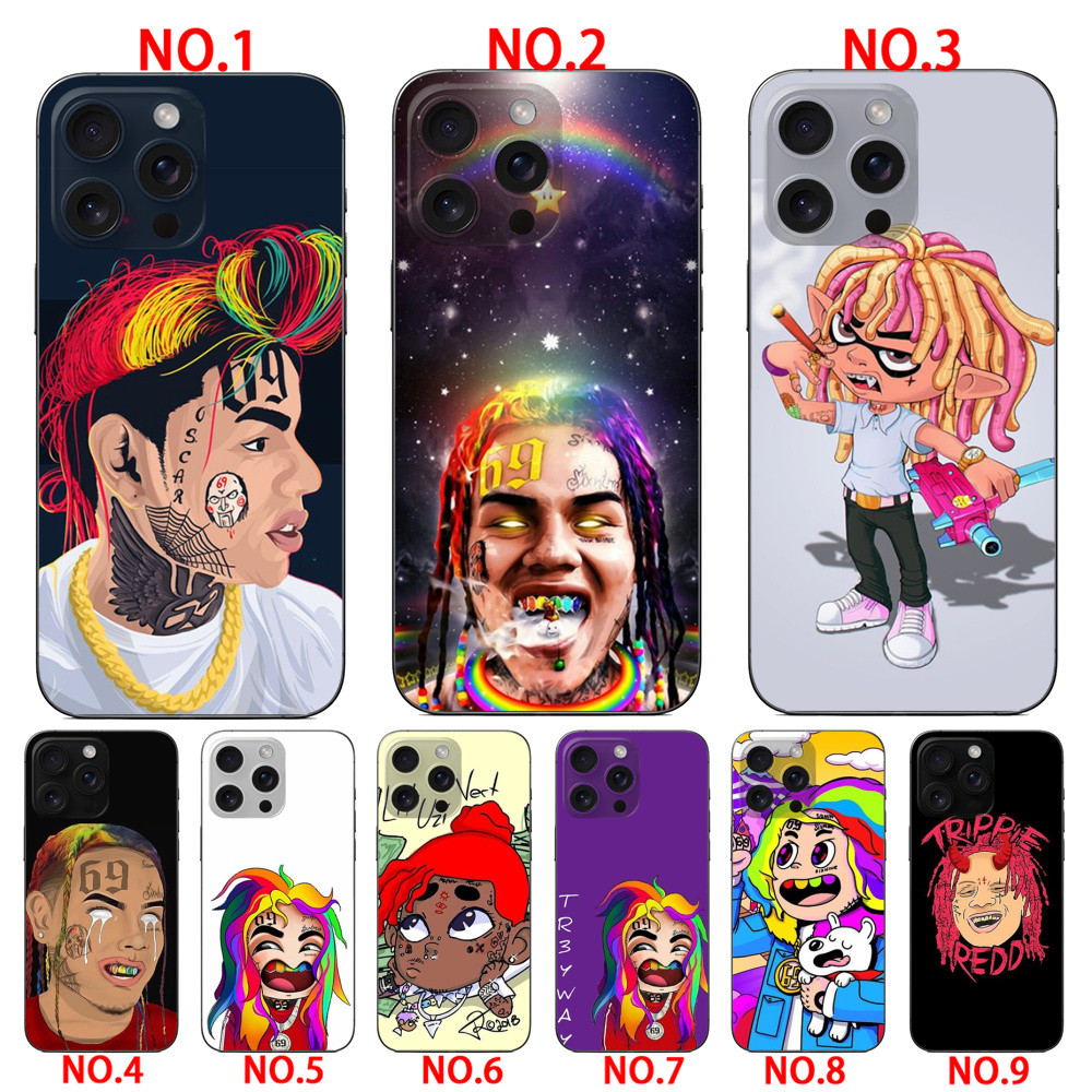 Ca sĩ Tekashi69 6ix9ine 69 Ốp điện thoại tất cả các mẫu cho Honor X9A X9B X8B X6 4G 90 X7B 200 Smart