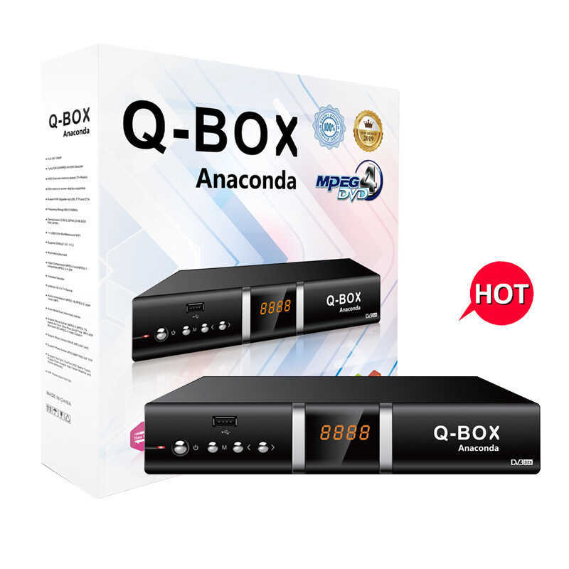 Bộ thu TV Anaconda thông minh 4K HD S2 Q-BOX