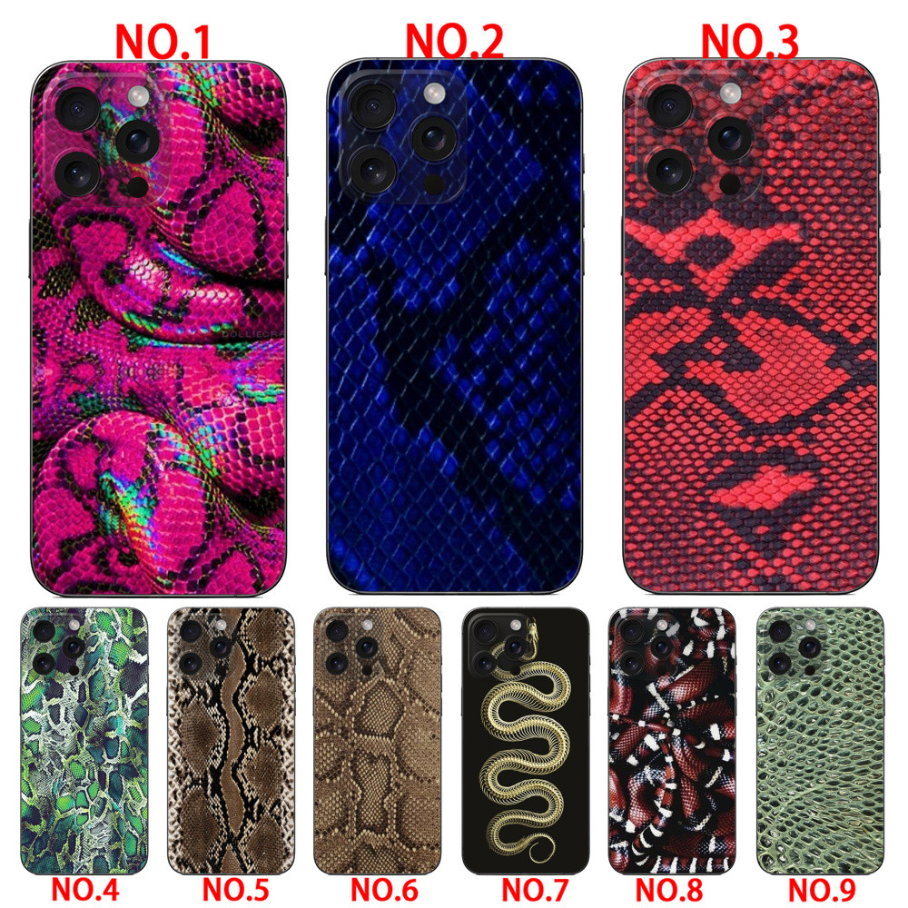 Ốp Da Rắn Cho Samsung A03 A04 A14 A15 A16 A17 S25 S25 Ultra S23 S23 Ultra