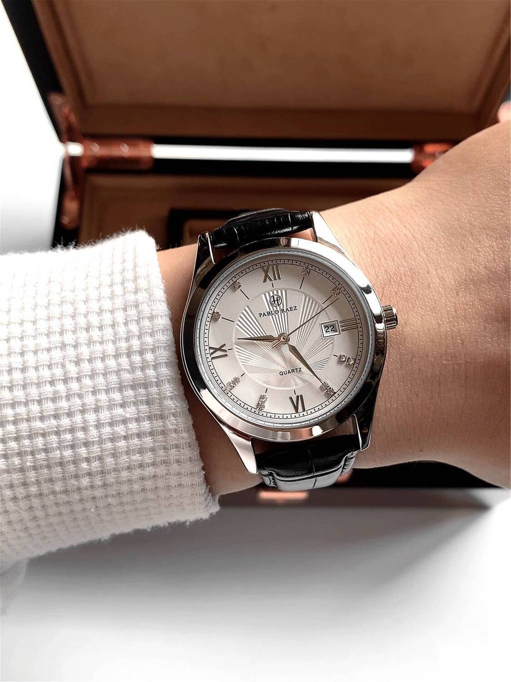 [ 𝐇𝐎𝐓 𝐃𝐄𝐀𝐋] Đồng da nâu thanh lịch cho nam giới PABLO RAEZ, thời trang tinh tế, kinh doanh t