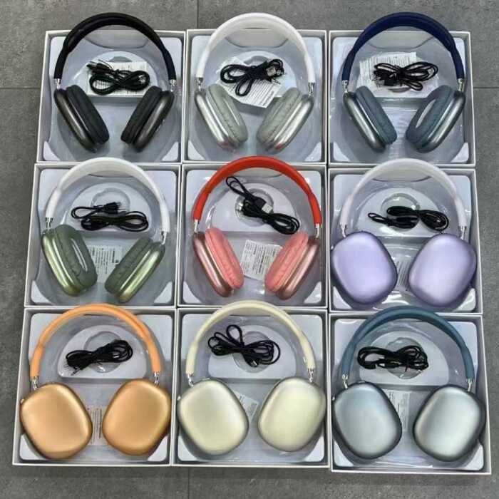 Bán chạy P9 max Net Tai nghe Bluetooth Tai nghe Cotton thông thường Loa siêu trầm chất lượng cao