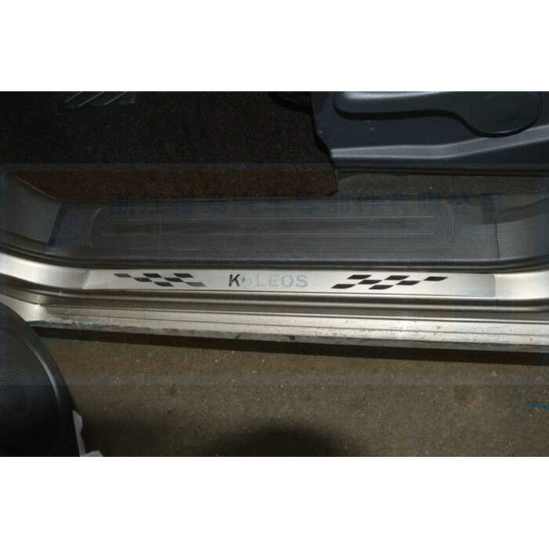 Thích Hợp Cho Renault Klear Ao Ngưỡng Dải Thép Không Gỉ 304 Bàn Đạp Chào Mừng Klear Ao Sửa Đổi Thân 